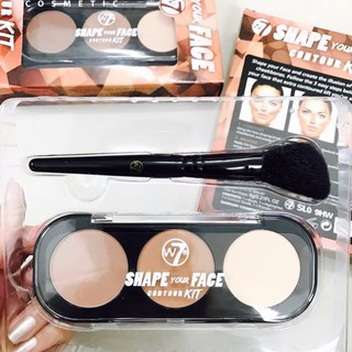 Bộ Kit Tạo Khối W7 Shape Your Face Contour Kit