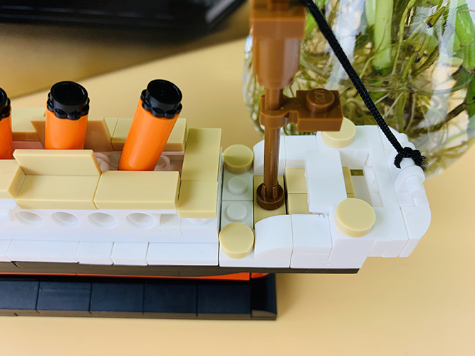 LEGO Bộ Đồ Chơi Lắp Ráp Mô Hình Tàu Titanic 3d 194 Mảnh Cho Bé