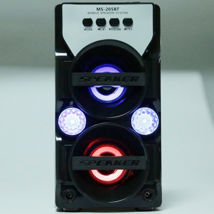 Loa gỗ Bluetooth xách tay MS-205BT