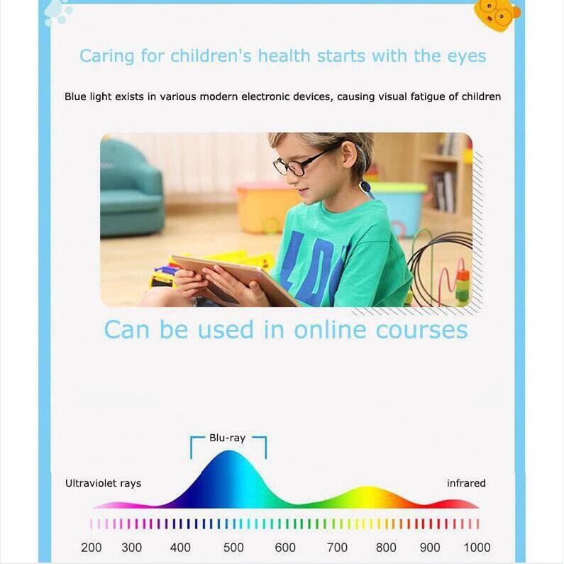 Kilii Mắt Kính Chống Bức Xạ Và Ánh Sáng Xanh Dễ Thương Cho Bé