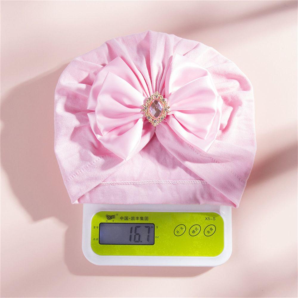 Mũ Turban Thắt Nơ Chất Liệu Cotton Dành Cho Bé Gái