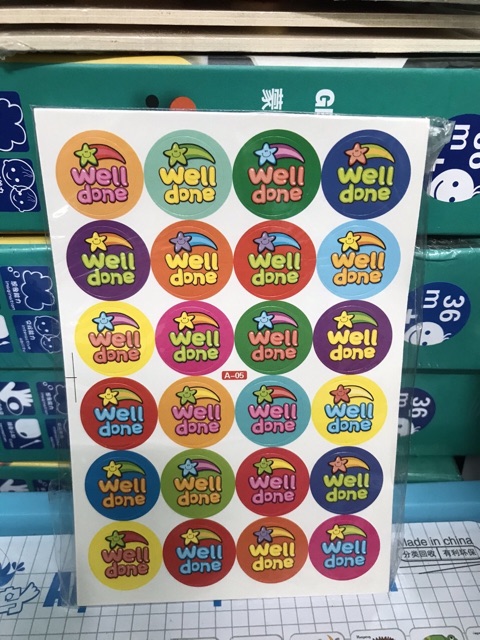 Set Sticker lời khen