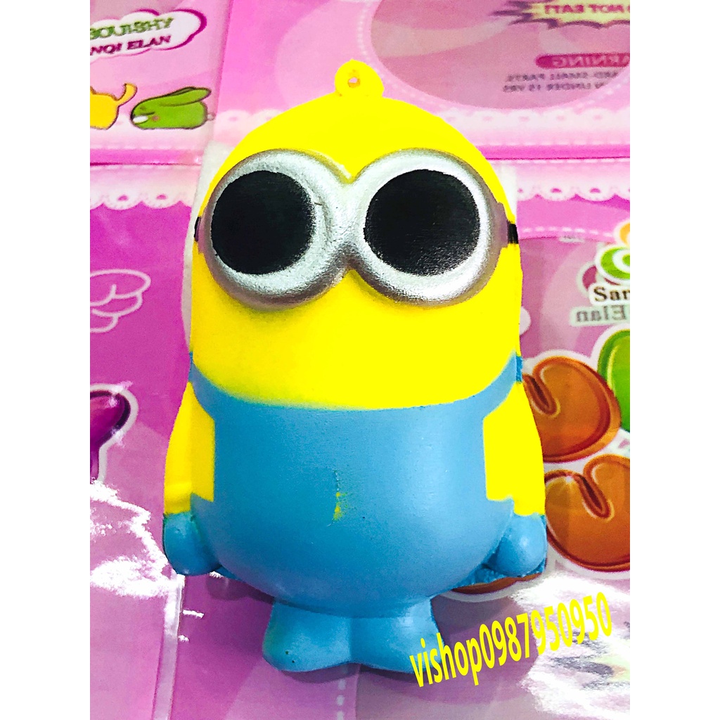 Squishy Lớn JUMBO Hình minion nhắm Đồ Chơi Xốp Giảm Stress Hình mềm mịn dễ Thương đàn hồi Cho Bé