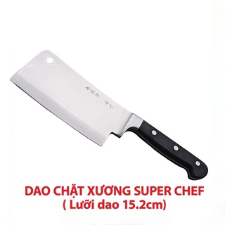 Dao Nhật Bản chặt xương cao cấp Super Chef lưỡi 15.2cm công nghệ Nhật Bản Dao-G