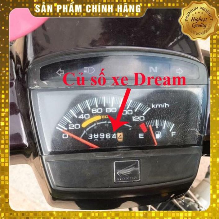 Củ số công tơ mét xe Dream Honda  Cục báo số đồng hồ xe Dream - SPG-8512