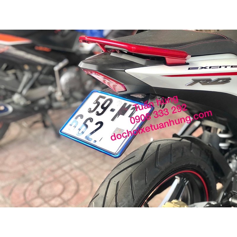 Pat biển số Exciter 155/Ex155  Tăng Chỉnh Cao Thấp - đồ chơi xe ex155