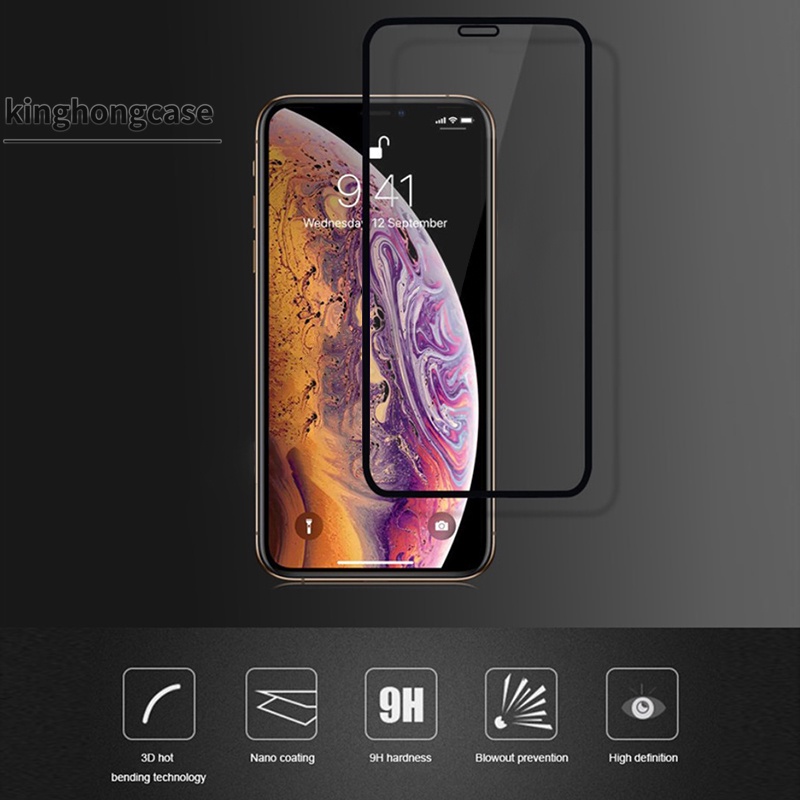Ốp điện thoại kính cường lực cho Compatible For IPhone 7 8 6 6s Plus SE 2020 12 11 Pro X XR XS Max 12 Mini