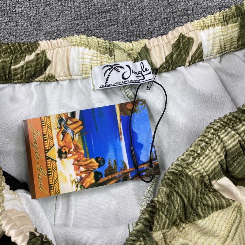 ✨  - Quần Short Thể Thao Jungle Gurl Hoạ Tiết Cho Nam Và Nữ || Fear Of God Bay Beach Summer Shorts