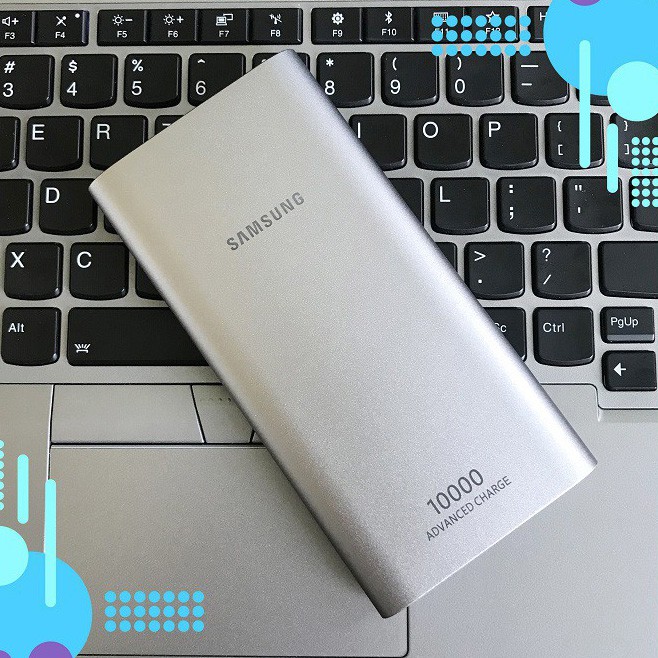 [Sạc SamSung] Sạc Dự Phòng, Pin Sạc Dự Phòng Samsung 10000mAh, Sử Dụng Tiện Lợi Đầu Ra 2 Cổng Sạc USB, BH 12 Tháng