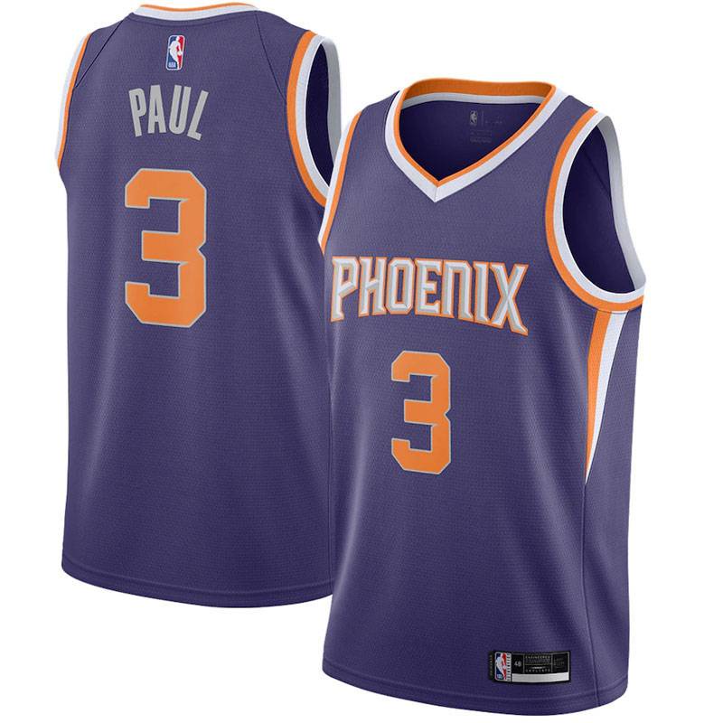 Áo Bóng Rổ NBA Jersey Phoenix Suns Booker Paul Phiên Bản Kỷ Niệm Plus Size 2022