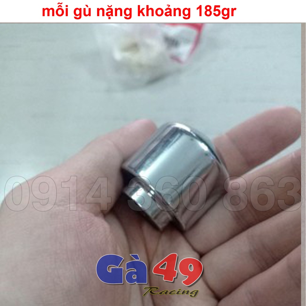 Gù tay lái PCX 2017 mạ crom