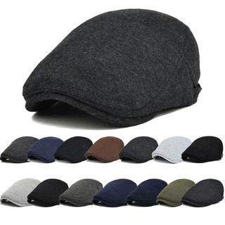 Mũ beret màu trơn thời trang dành cho nam