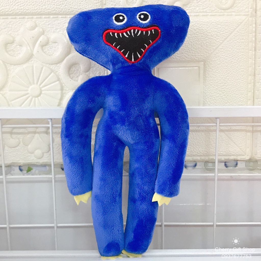 Thú bống Huggy Wuggy, búp bê quoái vật trong Poppy Playtime 40 cm