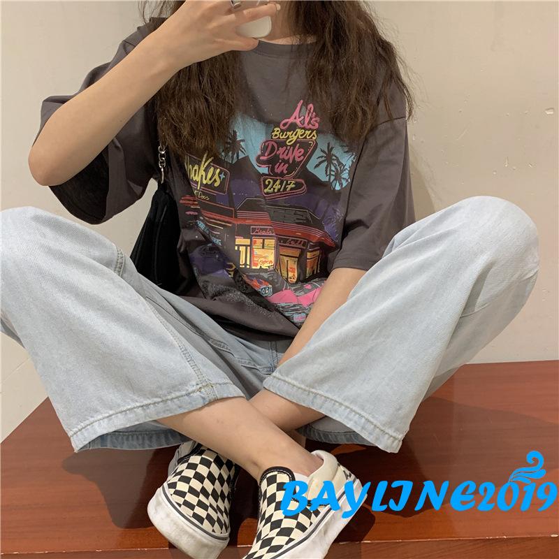 Áo Thun Nữ Tay Lửng Thời Trang Năng Động