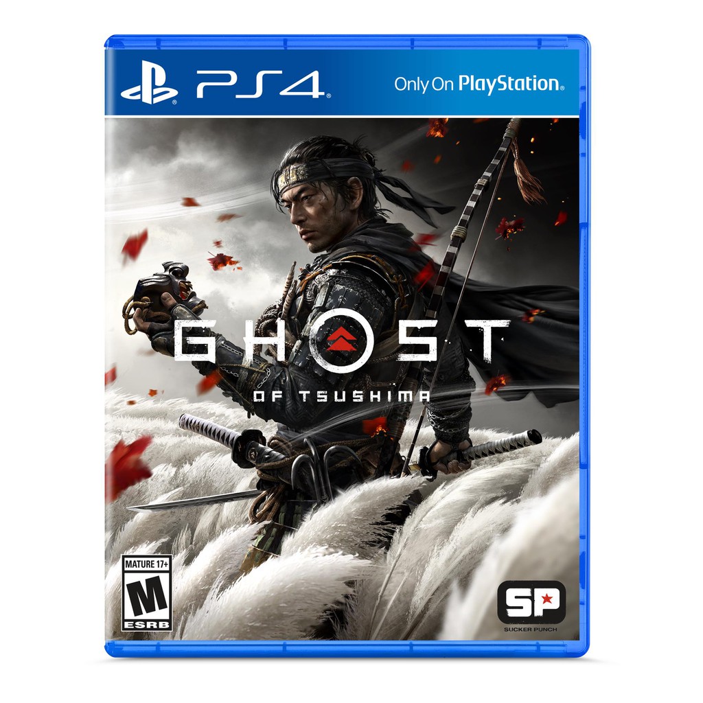 Đĩa Game PS4 : Ghost Of Tsushima Hệ US