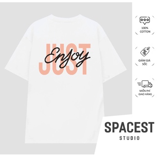  Áo Thun Streetwear Form Rộng Just Spacest Áo Phông Nam Unisex TV1038 