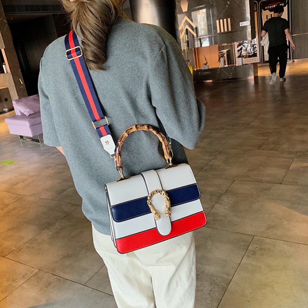 Giỏ xách nữ đeo chéo bản to hàng quảng châu cao cấp - lupine