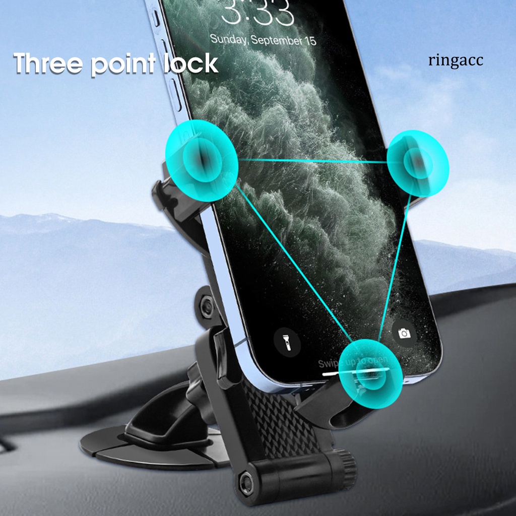 Giá Đỡ Điện Thoại Có Giác Hút Chân Không Xoay 360 Độ Cho Xe Hơi