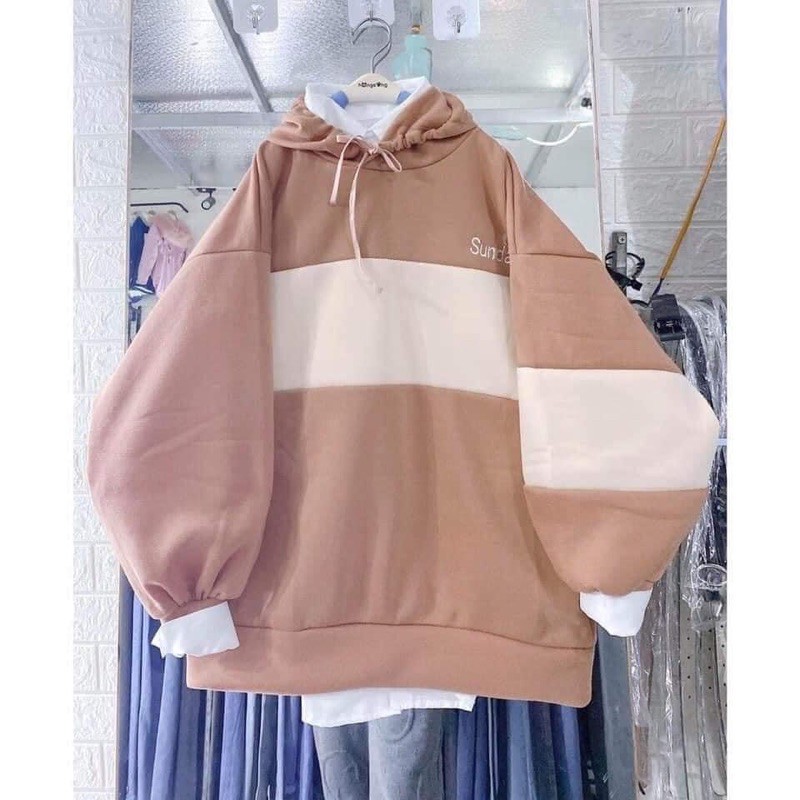 [Rẻ Vô Địch Áo Sweater Nỉ Dài Tay Chữ sunday Unisex Ullzzang( Có Video, Ảnh Thật) | BigBuy360 - bigbuy360.vn