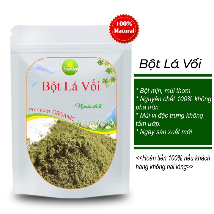 Bột lá vối nguyên chất 100g - thanh nhiệt, lợi tiểu, kích thích tiêu hóa