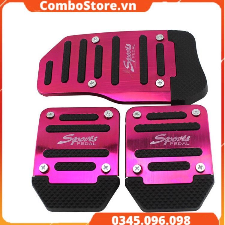 Ốp chân ga, chân côn, bọc chân phanh Xe Ô Tô, xe hơi số sàn, số tự động