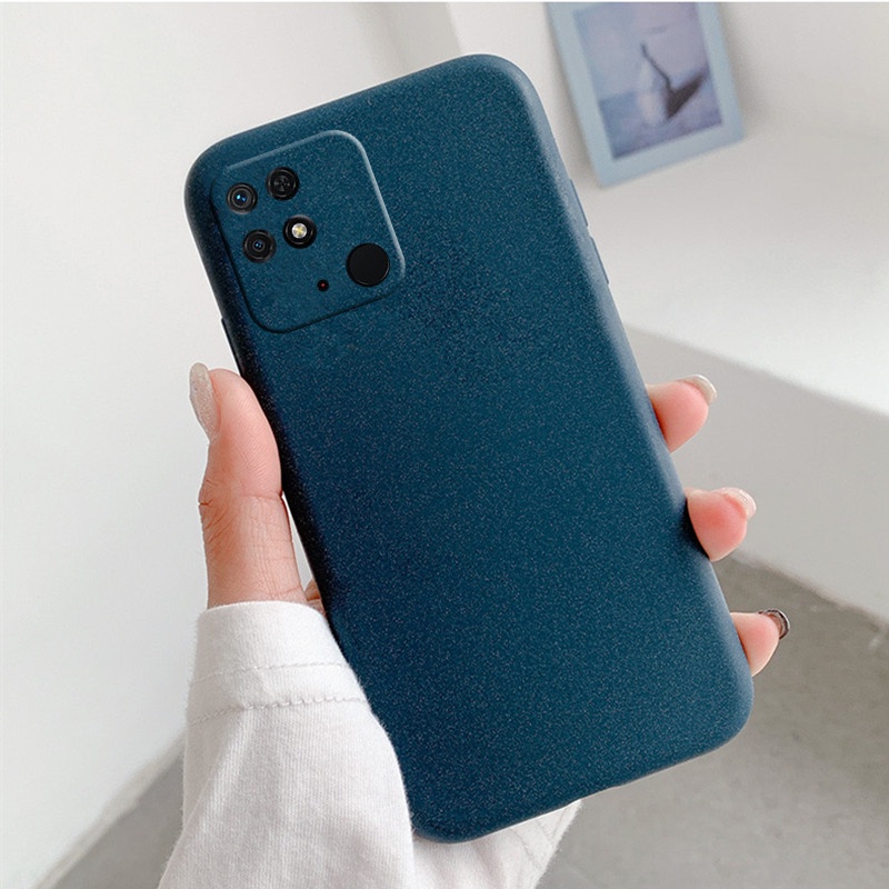 Ốp Điện Thoại Silicon Tpu Mềm Nhám Siêu Mỏng Chống Sốc Cho Xiaomi Redmi 10C 10A POCO X4 M4 Pro 4G 5G Redmi10 K50