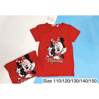 Áo phông cotton mềm chuột Mickey, Minnie, vịt Daisy cho bé gái xuân hè