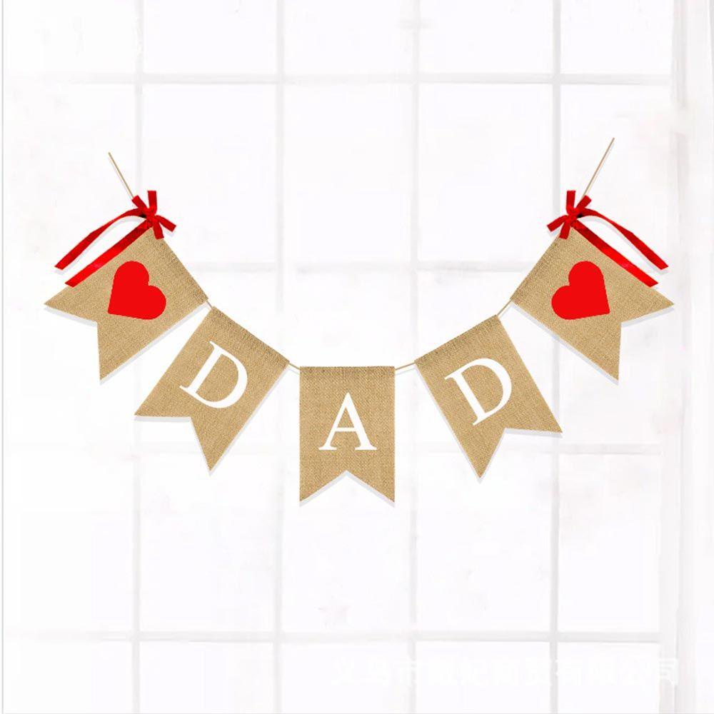 .Dây Cờ Treo Trang Trí Ngày Của Mẹ In Chữ Happy Mother 'S Day