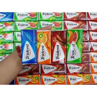 Lốc 12 Vỉ Kẹo Singum Trident Mỹ