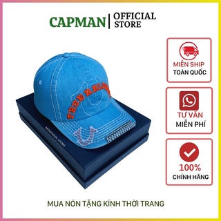 Nón Ông Địa Jean- Mũ Lưỡi Trai Jean Hàng Chính Hãng, Free size, Full Hộp Xanh Và Đen (ảnh thật)