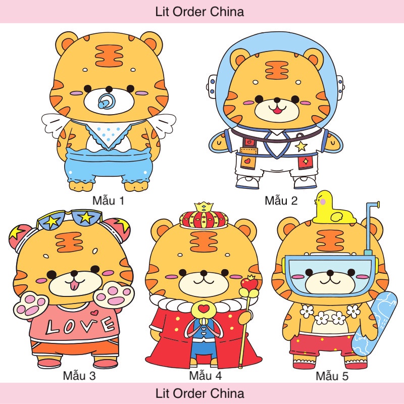 Lit lì xì chibi 2022 loại bóng đẹp dày dặn, phong bao lixi dễ thương