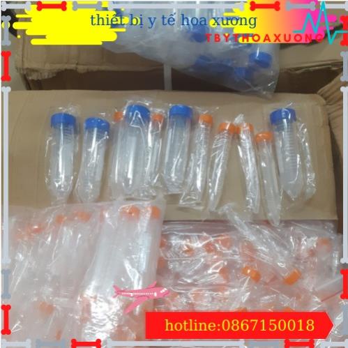 Com Bo 20 Ống Falcon 15ml - Ống Ly Tâm 15ml nắp Vặn, Đáy Nhọn Tiệt Trùng Từng Cái