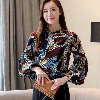 Áo Sơ Mi Voan Tay Phồng Thanh Lịch Dành Cho Nữ