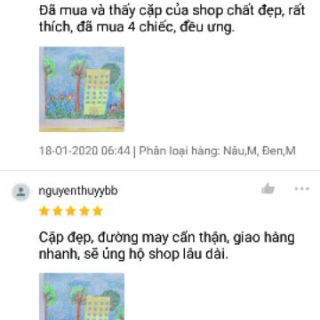Cặp công sở da Yummy 01 (vừa laptop)