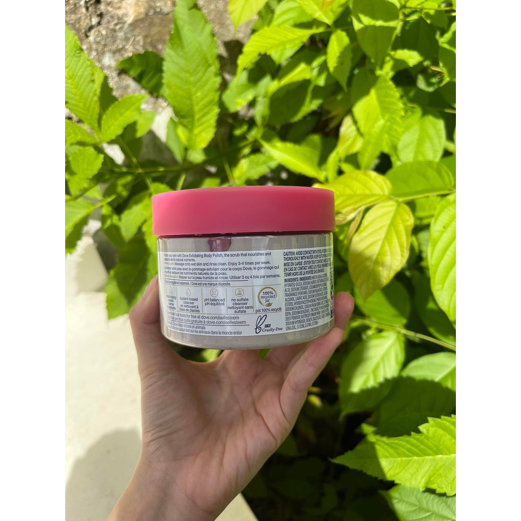 Tẩy Da Chết Toàn Thân Dove bản Mỹ 298g