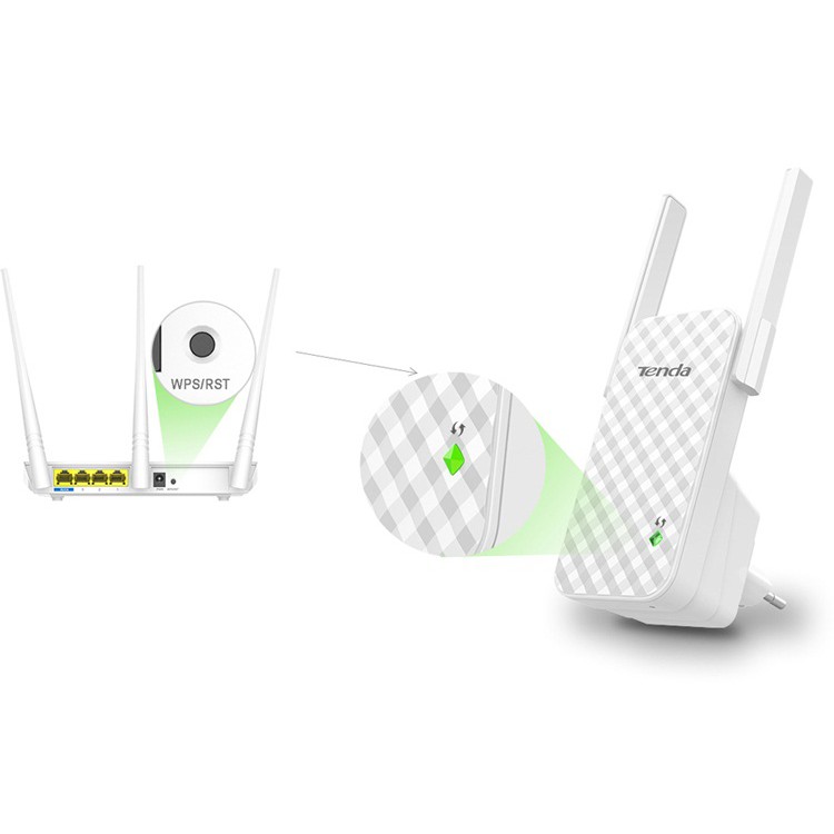 Bộ tiếp nối sóng WI-Fi Tenda A9 tốc độ 300Mbps | BigBuy360 - bigbuy360.vn
