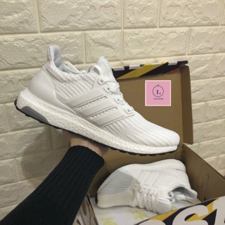 Giày Thể Thao Sneaker Ultra Boost Ultraboost 4.0 Triple White Trắng