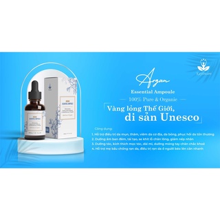 Tinh dầu Argan Essential Ampoule 100%  organic - 15ml