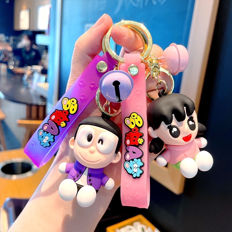 Móc Khoá Hoạt hình Doraemon A42, Móc Chìa Khoá Doremon Nobita Dễ Thương