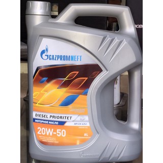 Dầu nhớt GZAPROMNEFT PRIORITET của Nga 20W-50 CH-4/SJ