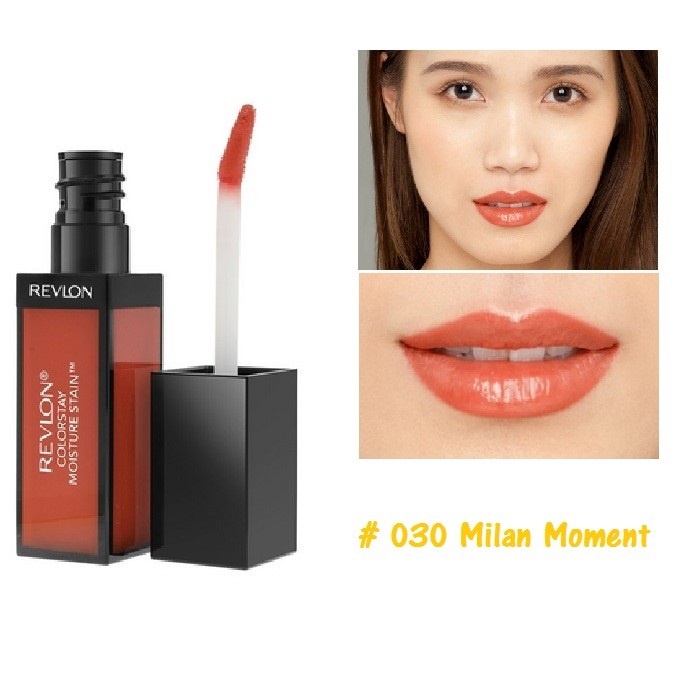 Son nữ cao cấp authentic Revlon Colorstay Moisture Stain Lipstick 030 Milan Moment (Mỹ)