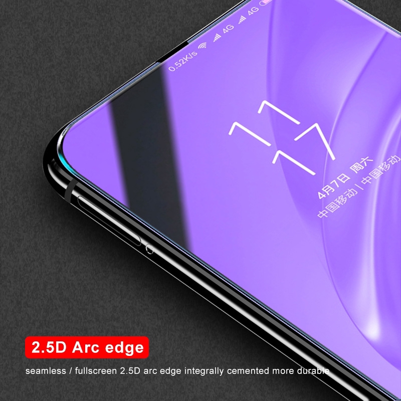 Kính cường lực bảo vệ màn hình ánh sáng xanh cho Xiaomi Mi9 8 SE 6 6X Mi mix 3 2/2s max 2 Redmi K20 pro