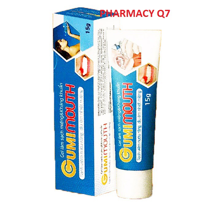 ✅Gumimouth Làm Sạch Viêm Nướu Răng, Đánh Bay Nhiệt Miệng Tuýp 15g