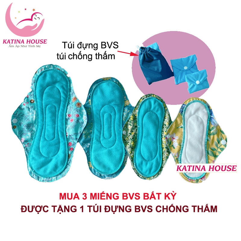 Băng vệ sinh vải Katina Pads an toàn sạch sẽ, tiết kiệm