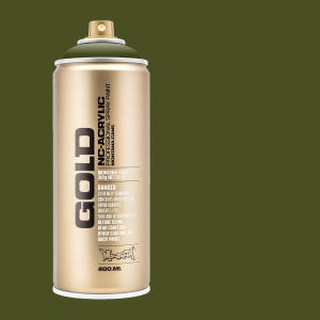 Sơn Xịt Mọi Bề Mặt Montana Gold CLASSIC - CL6340 Màu OLIVE GREEN 400ML