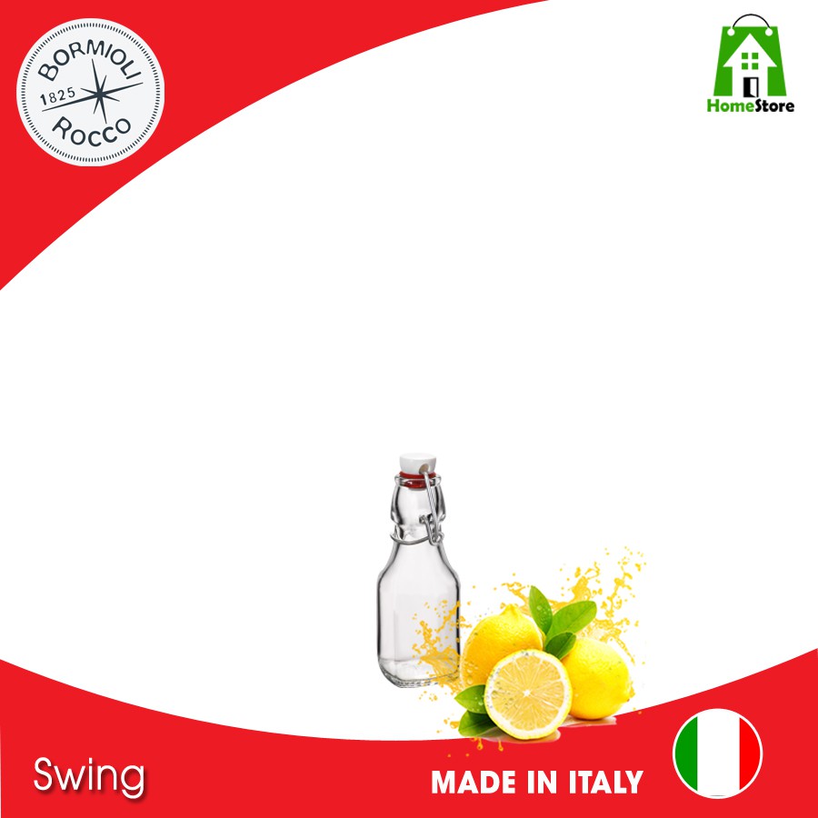 CHAI THỦY TINH BORMIOLI ROCCO SWING 250ML
