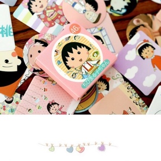 Sticker label Maruko - Bộ 46 miếng