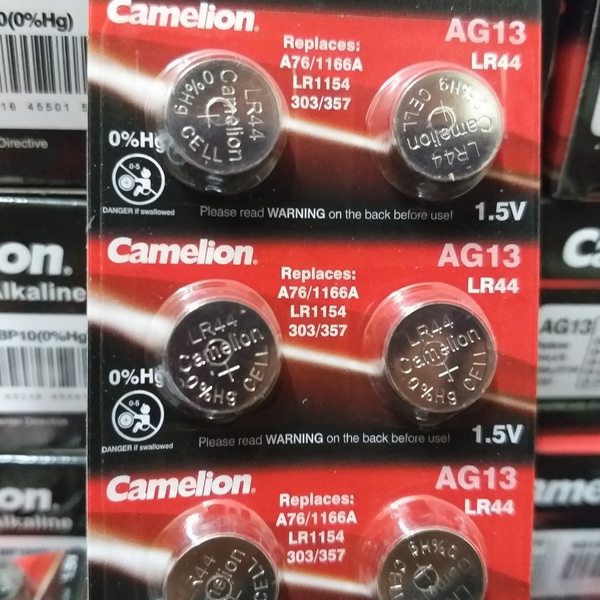 Pin Camelion Ag4/ Ag7/ Ag13 / LR626/ LR927/ LR44, Pin 1.5V, Pin thước kẹp điện tử ZERO LR44
