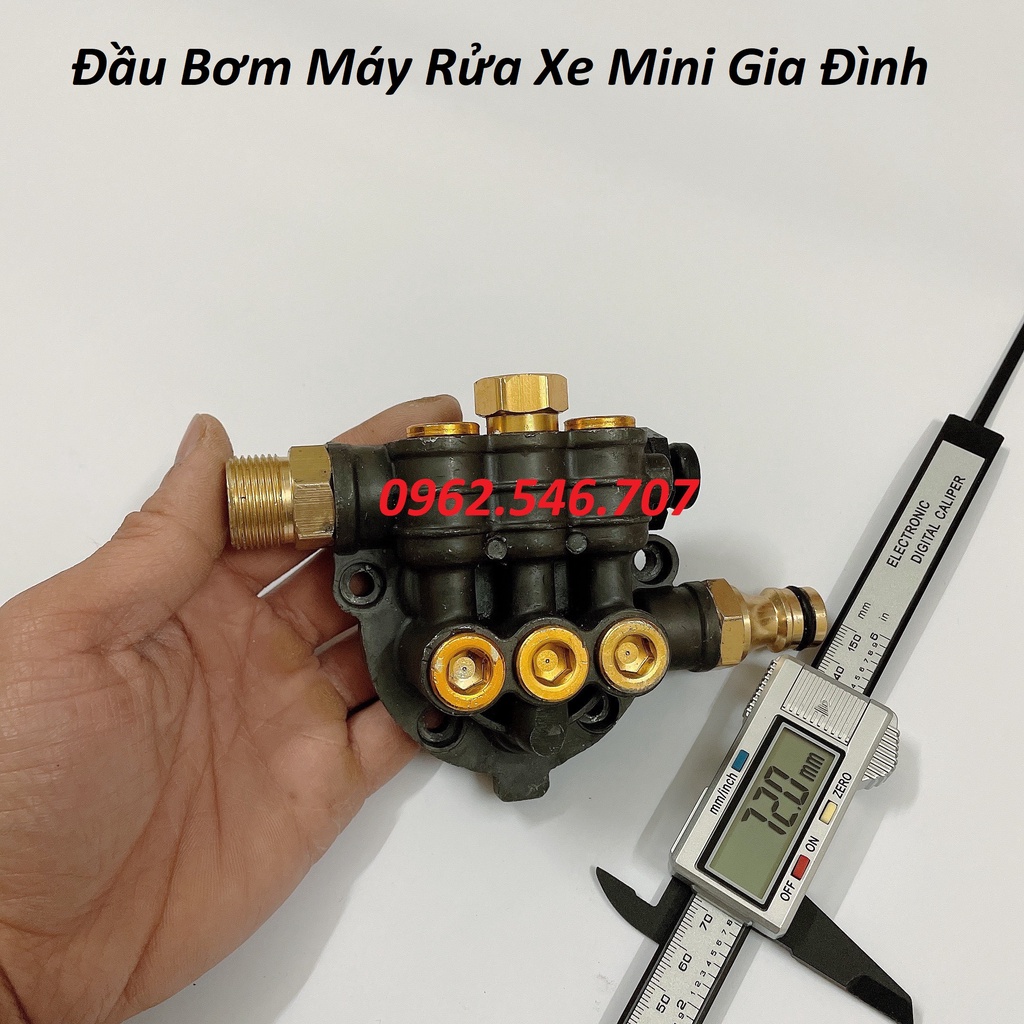 Đầu bơm máy rửa xe mini,đầu bơm máy rửa xe gia đình