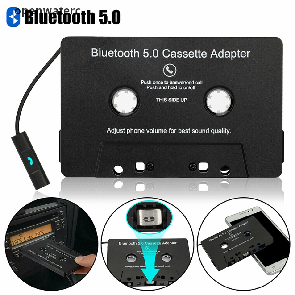 Bộ Chuyển Đổi Băng Cát Sét Sang Aux Bluetooth 5.0 Cho Điện Thoại Samsung vn